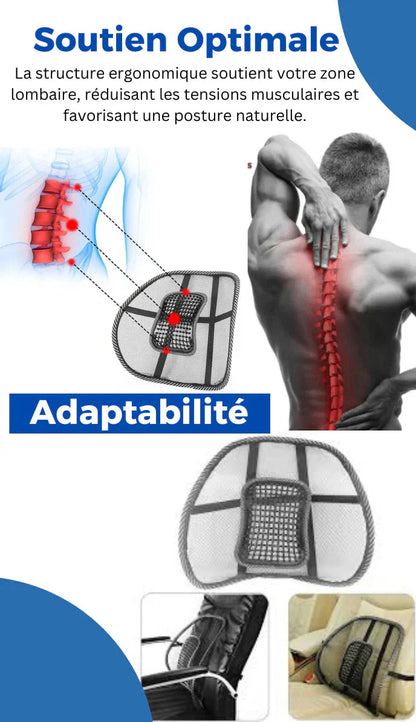 Coussin de Siège Ergonomique avec Massage Intégré – Pour Bureau, Voiture ou Maison