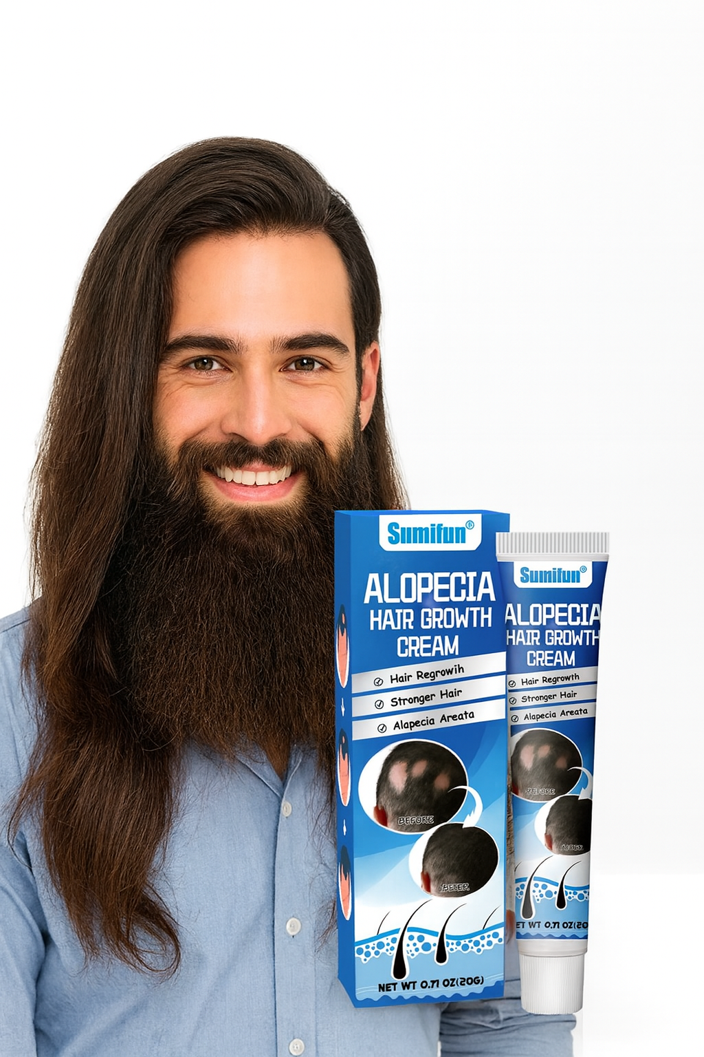 Créme de croissance des cheveux,traite la calvitie l'alopecie nouvelle formule résultats très rapide en moyenne 7 à 15jours livraison gratuite partout pour Homme femme et enfants